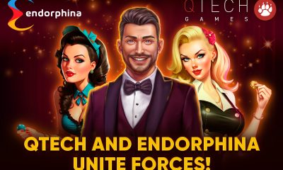 Endorphina partners with the iGaming legend - QTech Games!
