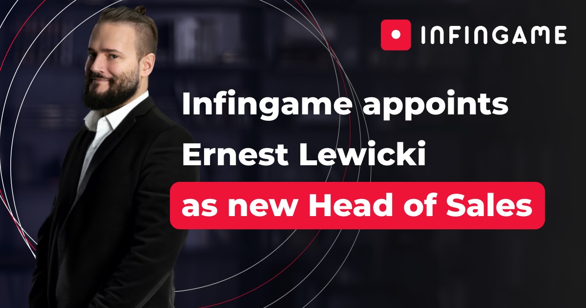 Infingame appoints Ernest Lewicki as new Head of Sales to spearhead global expansion