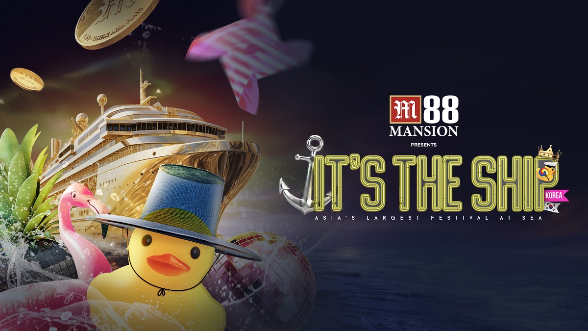 M88 Mansion presents 10th edition of IT’S THE SHIP, Asia’s largest festival at sea, in Korea