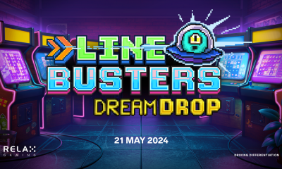 Relax Gaming levels up with the release of arcade-inspired Line Busters Dream Drop