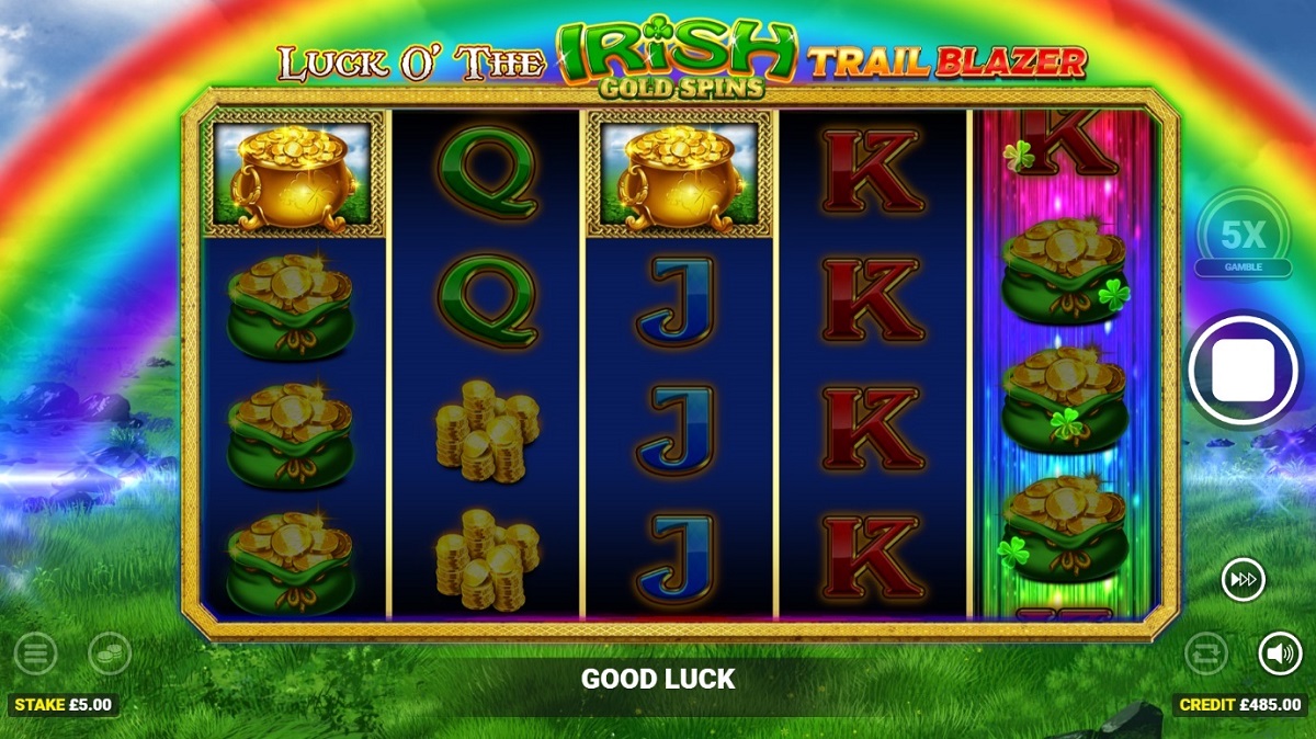 Explore the fortune trail in Blueprint Gaming’s Luck O’ The Irish Gold Spins Trail Blazer