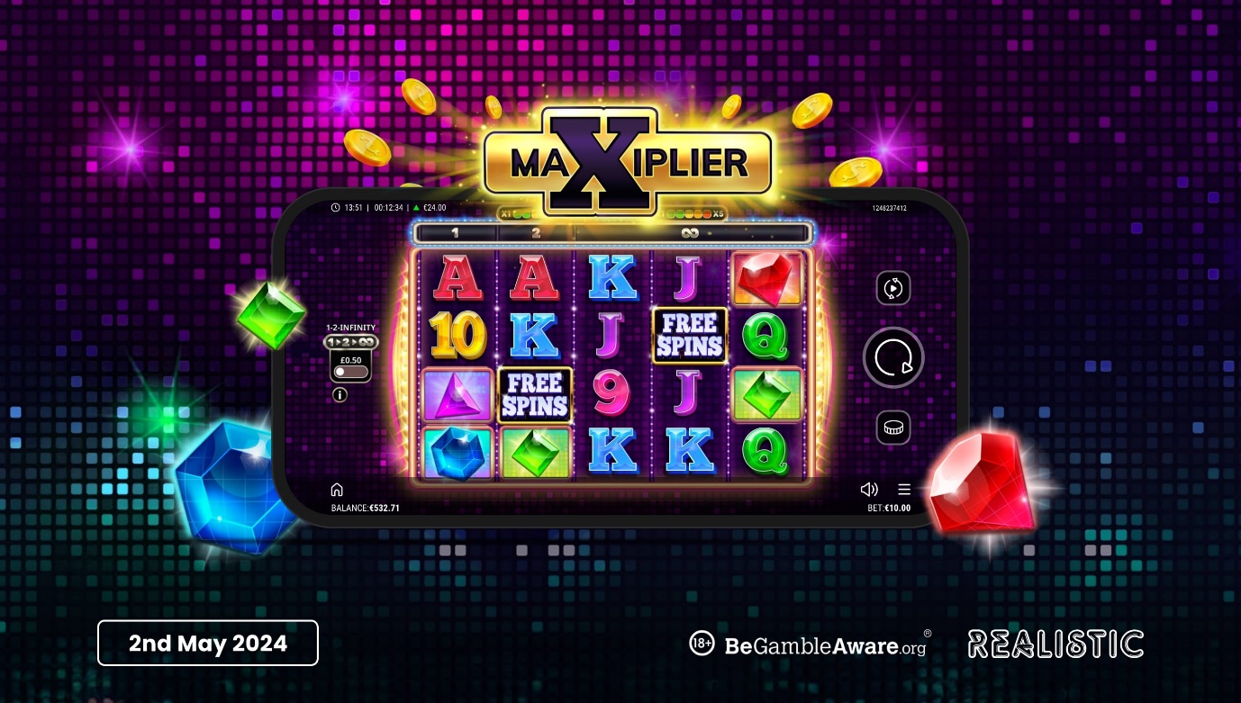 Realistic Games has unveiled its latest slot release, Maxiplier.