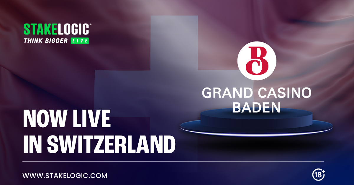 STAKELOGIC LIVE TAKES FURTHER STEPS INTO SWITZERLAND WITH GRAND CASINO BADEN DEAL