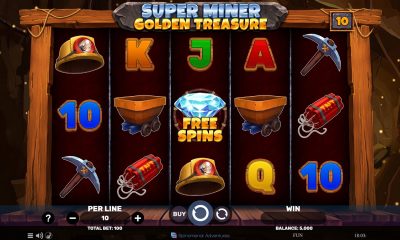 Spinomenal unearths Super Miner Golden Treasure slot