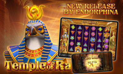 Temple of Ra: Endorphina releases a new Egyptian-themed cascading slot