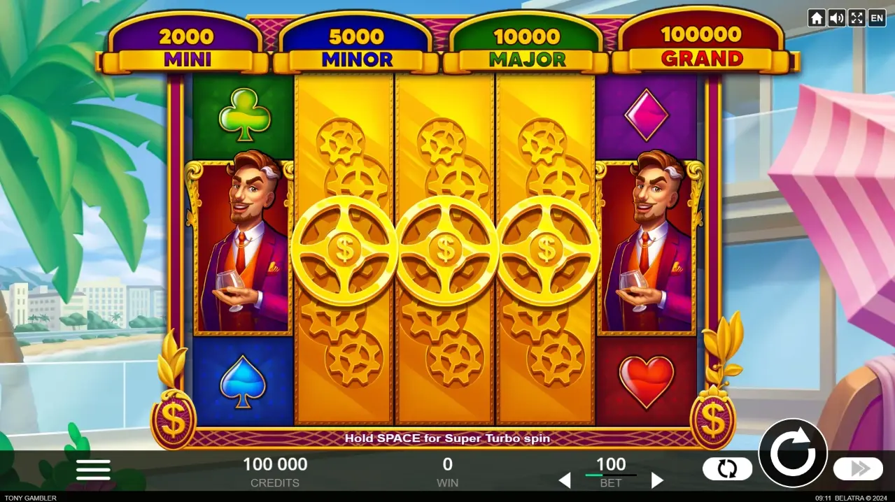 Belatra breaks out Tony Gambler slot