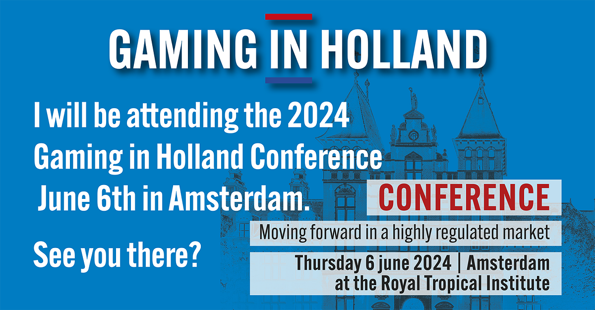 Join key decision makers at 2024 Gaming in Holland Conference