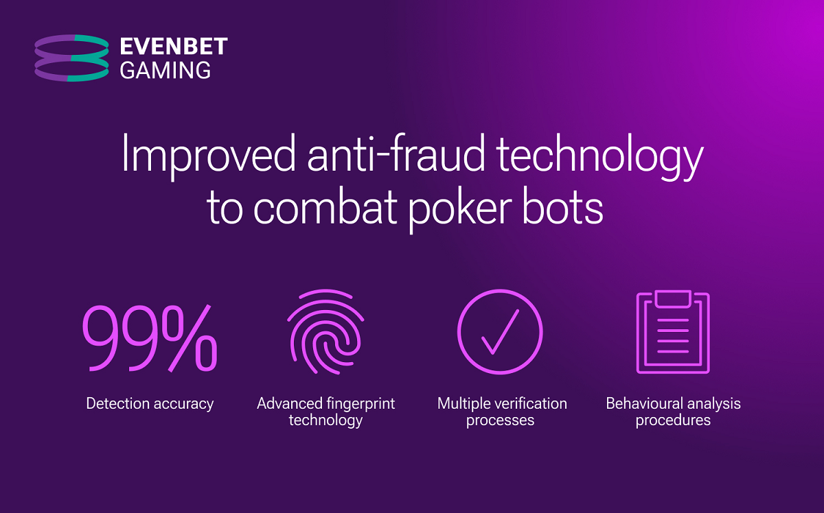 EvenBet Gaming sharpens anti-fraud capabilities to combat growing rise of poker bots