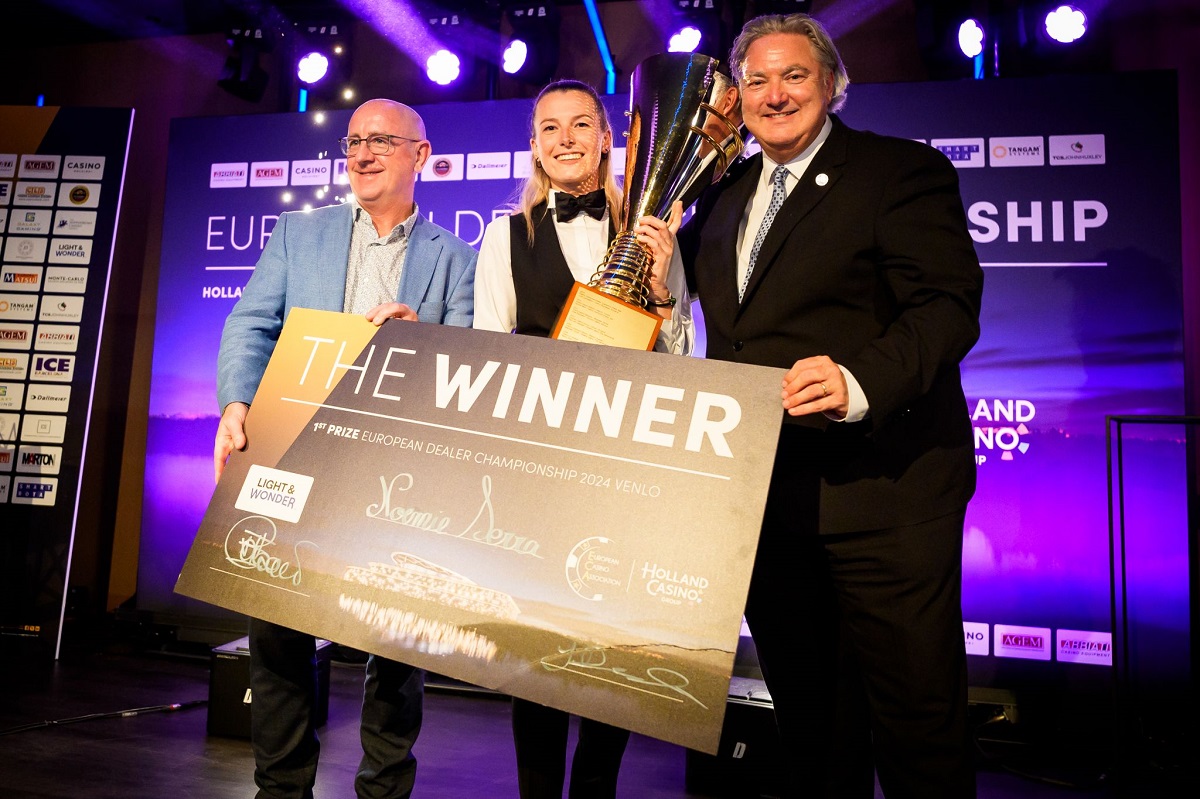 Noemie Serra Crowned European Dealer Champion 2024 at the 16th Championship in Venlo