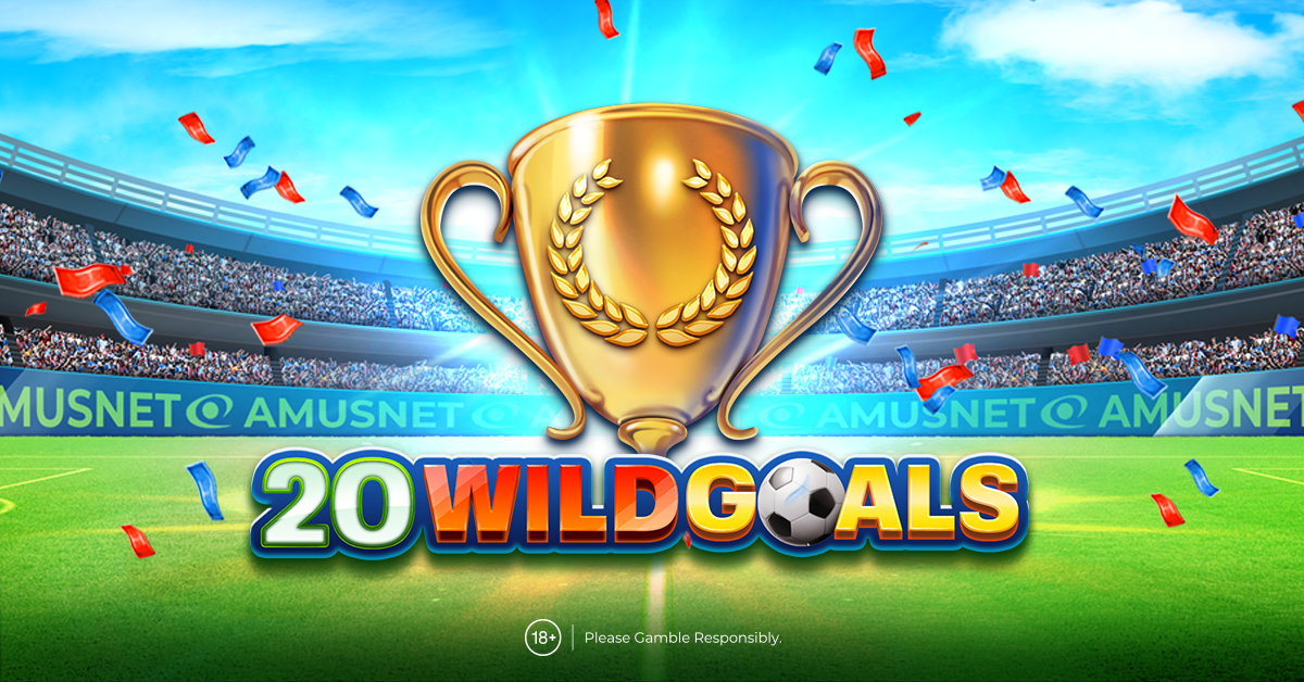 Amusnet Releases Football-themed Video Slot “20 Wild Goals”