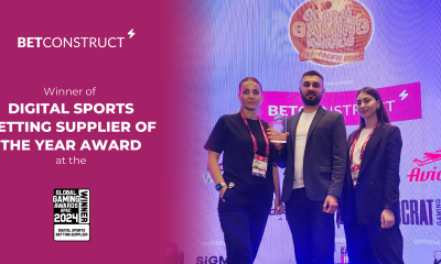 BetConstruct Wins Digital Sports Betting Supplier at Global Gaming Awards Asia-Pacific 2024