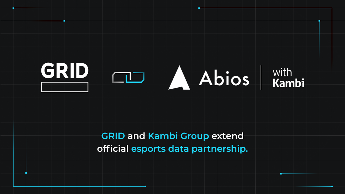 GRID and Kambi Group’s Abios extend official esports data partnership