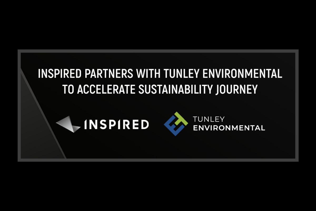 Inspired Entertainment Partner with Tunley Environmental to Accelerate Sustainability Journey