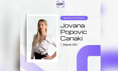 Jovana Popovic Canaki signs up as iGP Deputy CEO in latest stage of expansion