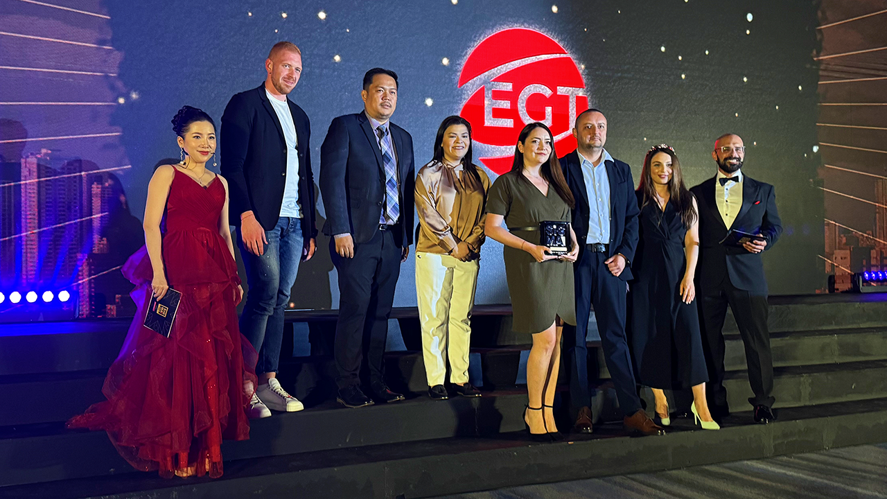 EGT took the “Best Land-based Game Machine 2024” prize from SIGMA Asia Awards for the second year in a row