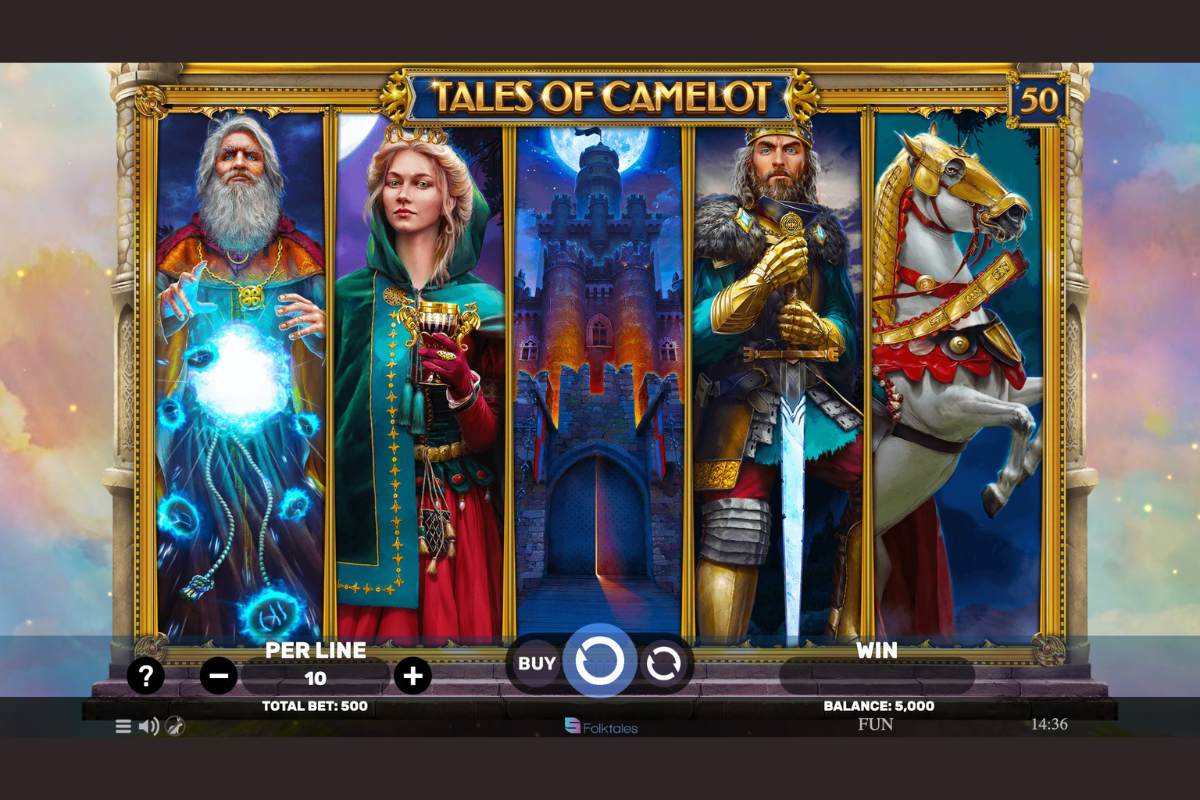 Spinomenal adds to Folktales series with Tales of Camelot slot - European  Gaming Industry News