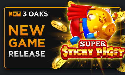 3 Oaks Gaming cracks the code to unveil sequel slot Super Sticky Piggy