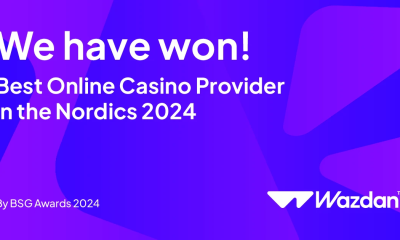 Wazdan crowned Nordics Best Online Casino Provider at BSG Awards 2024