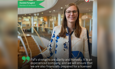 Daniela Forsgård returns to Paf as a Member of the board
