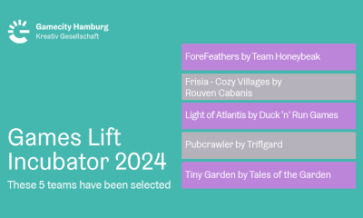 Games Lift 2024: These five developer teams will receive the Hamburg incubator funding