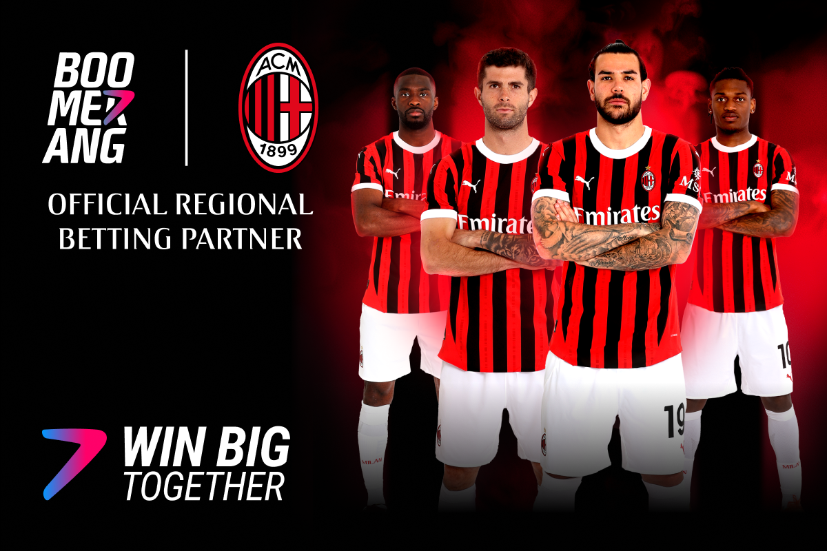 AC MILAN AND BOOMERANG SIGN A NEW REGIONAL PARTNERSHIP DEAL