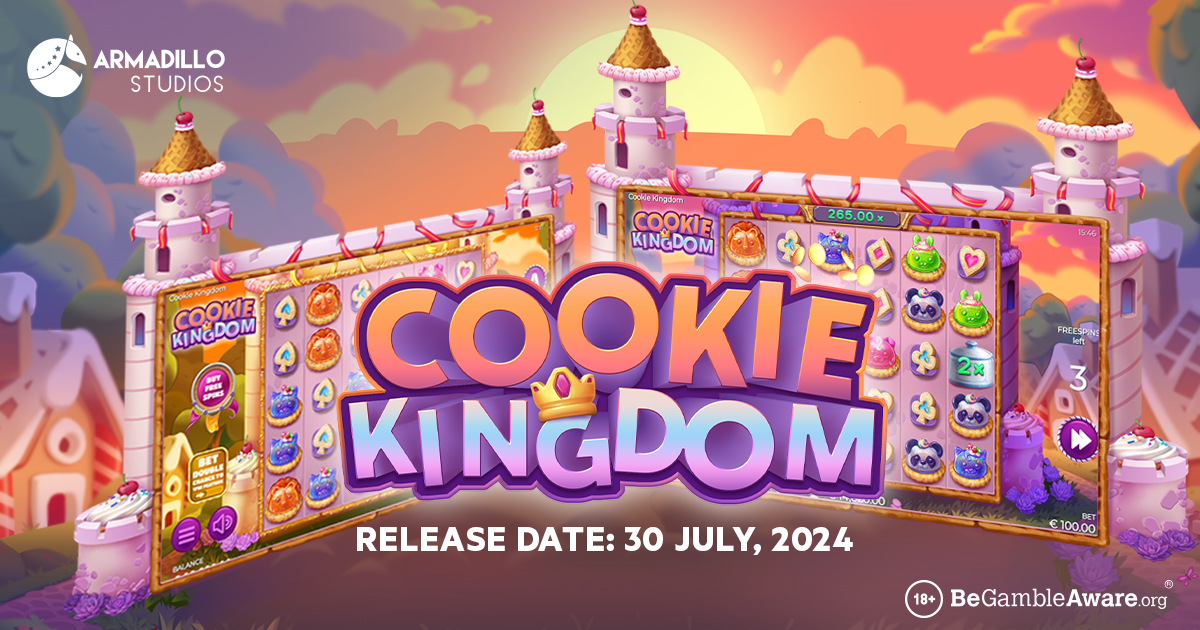 Enter the land of sweet wins in Armadillo Studios’ Cookie Kingdom