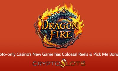 CryptoSlots Unveils Roaring New Dragon Fire Mega Matrix Slot