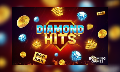 Add some bling to your spins with Diamond Hits from Booming Games