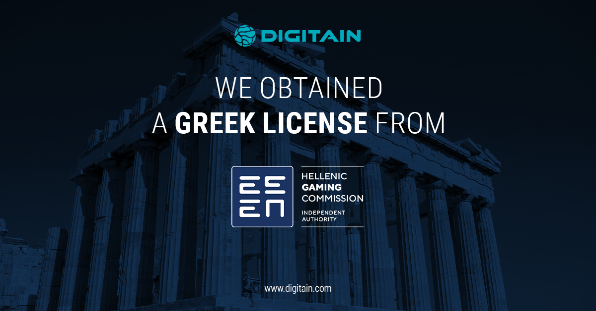 Digitain Obtained Greek License