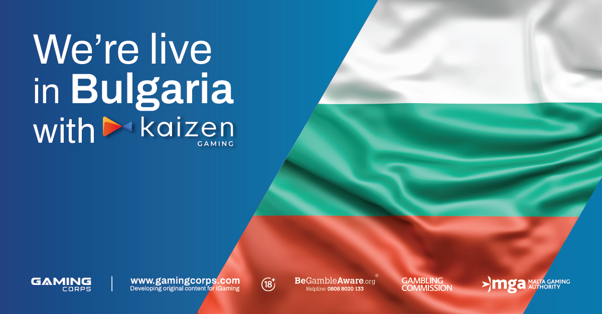 Gaming Corps lands in Bulgaria with Kaizen Gaming deal