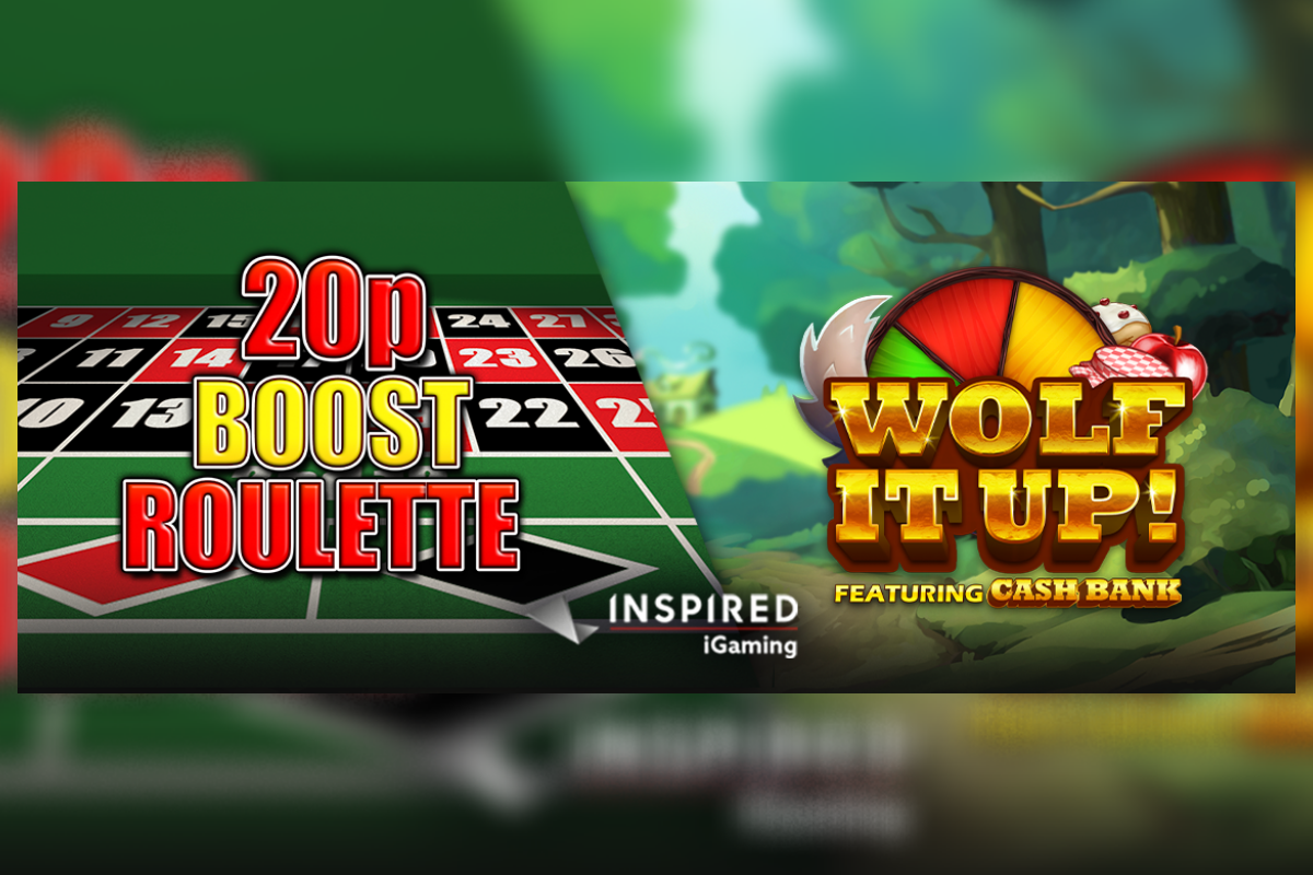 Inspired Launches 20p Boost Roulette and Wolf It Up!