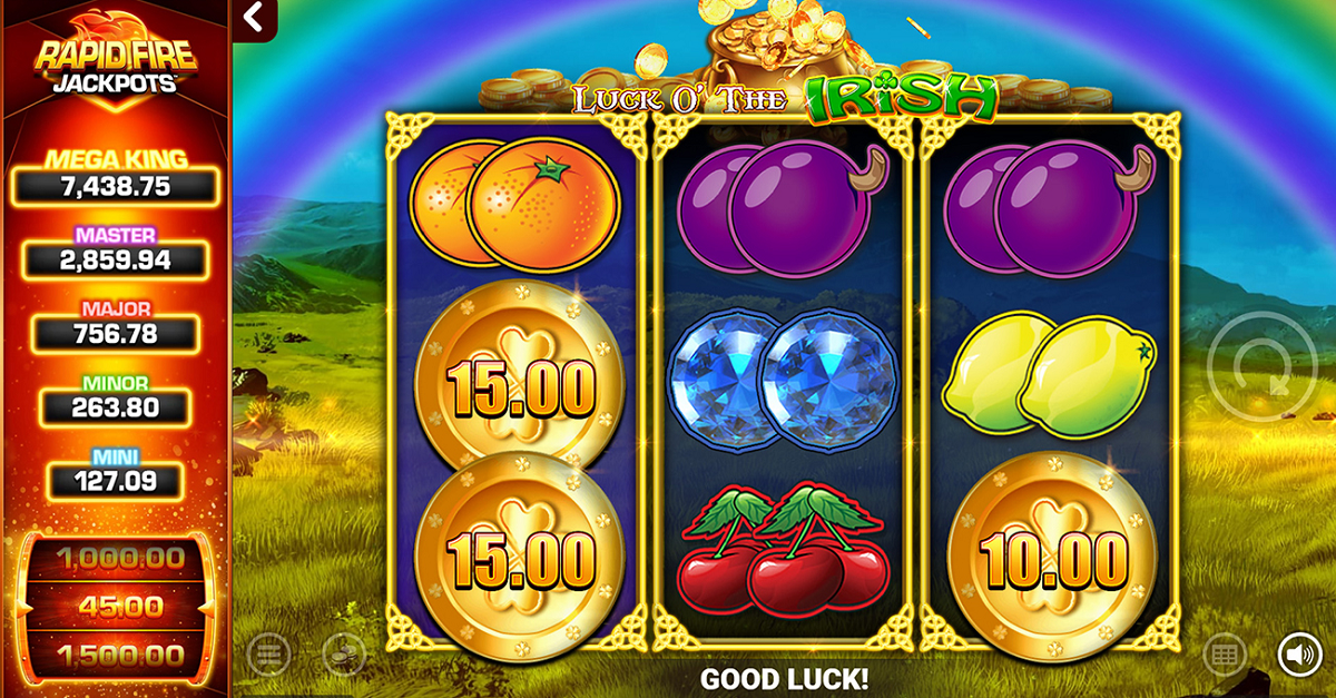 Boundless gold awaits in Blueprint Gaming’s Luck O’ The Irish Cash Strike