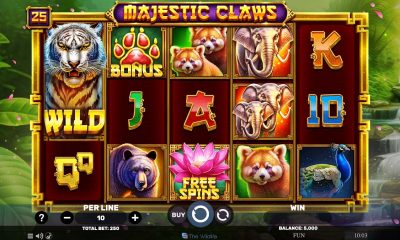 Spinomenal releases Majestic Claws slot
