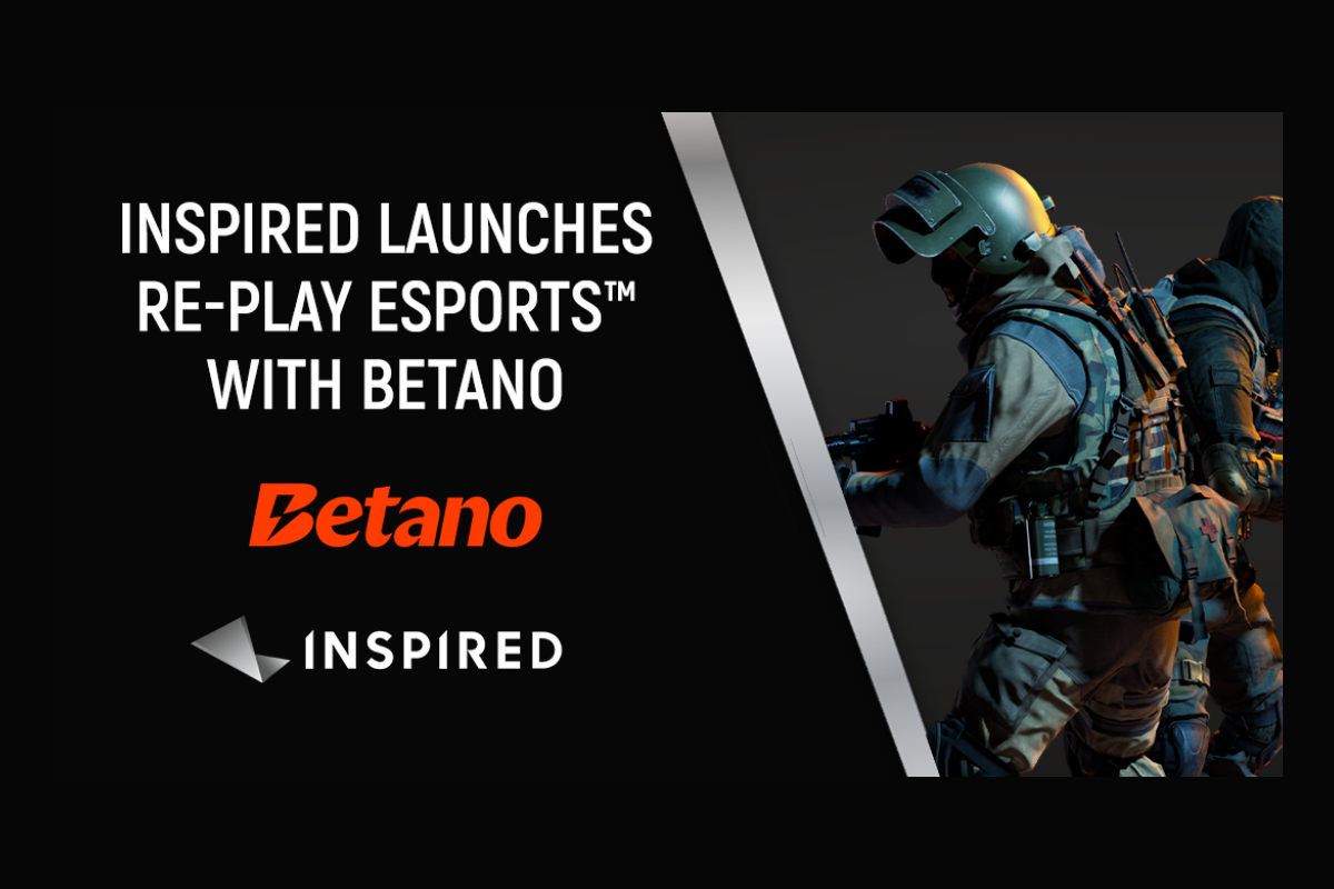 INSPIRED LAUNCHES RE-PLAY ESPORTS™ FEATURING CS:GO IN PARTNERSHIP WITH KAIZEN GAMING