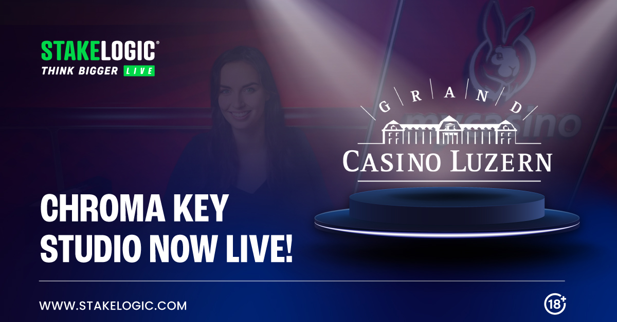 Grand Casino Luzern Enhances its Live Casino Experience with Stakelogic’s Chroma Key Studio