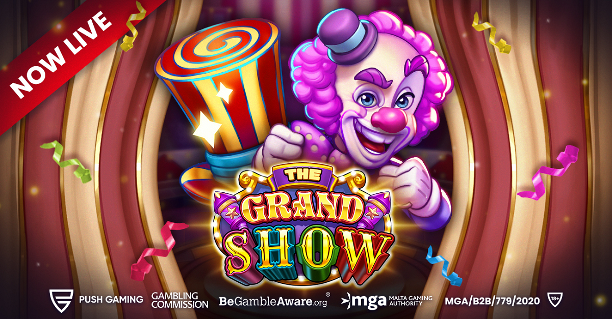 Push Gaming packs features galore into the big top in The Grand Show