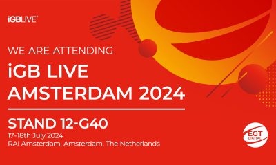 EGT Digital is ready with another dose of innovative iGaming products for iGB Live Amsterdam 2024