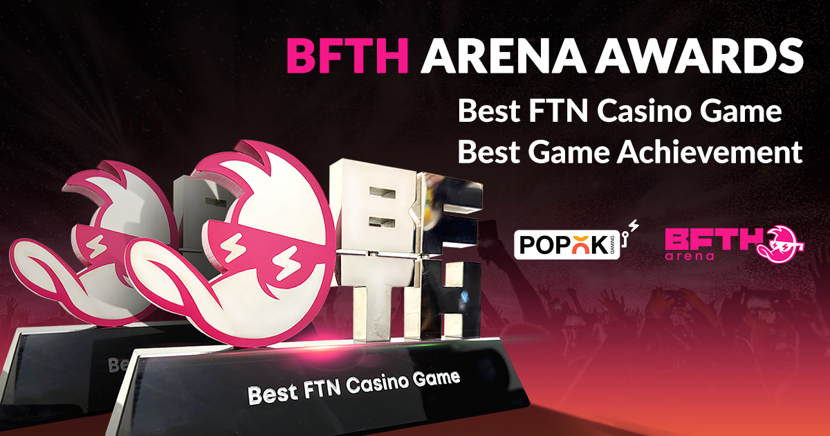 PopOK Gaming Won Two Prestigious Nominations at BFTH Arena Awards Ceremony