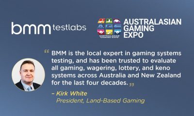 BMM Testlabs to Exhibit at Australasian Gaming Expo August 13-15 in Sydney, Australia