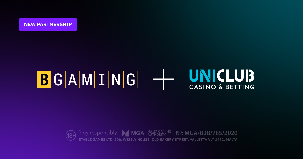 BGaming launches in Lithuania with Uniclub