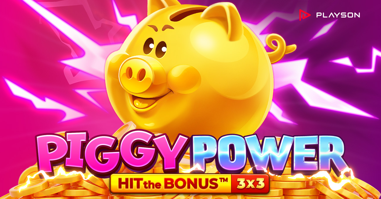Explore classic charm and high-voltage excitement in Playson's Piggy Power: Hit the Bonus