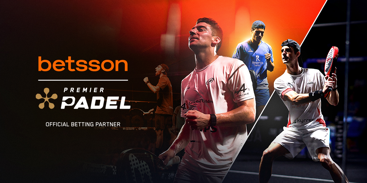 Premier Padel Announces Betsson as Global Betting Partner