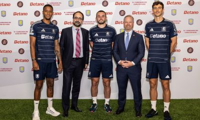 Aston Villa launches Champions League campaign with Betano by its side
