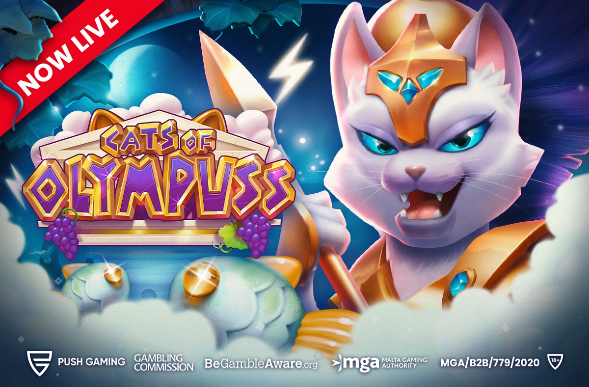 Push Gaming unleashes divine felines in Cats of Olympuss