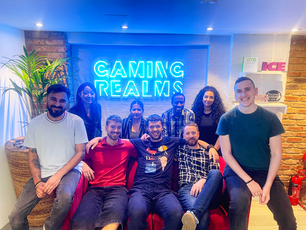 Gaming Realms expands office space to accommodate growing team