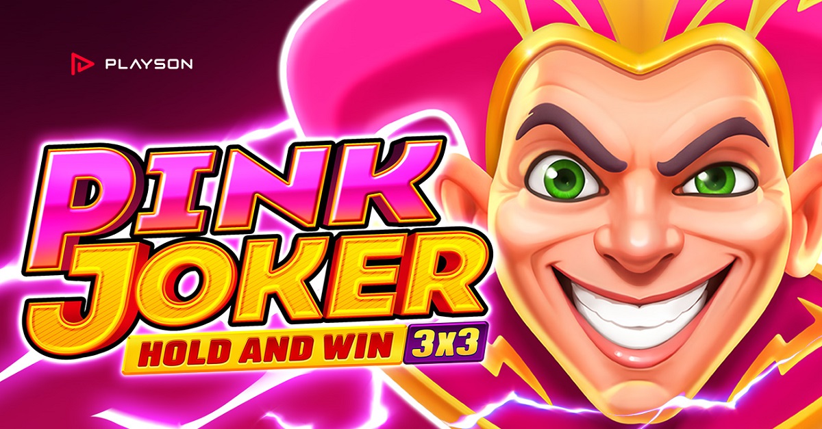 Playson’s renowned trickster marks stylish return in Pink Joker: Hold and Win