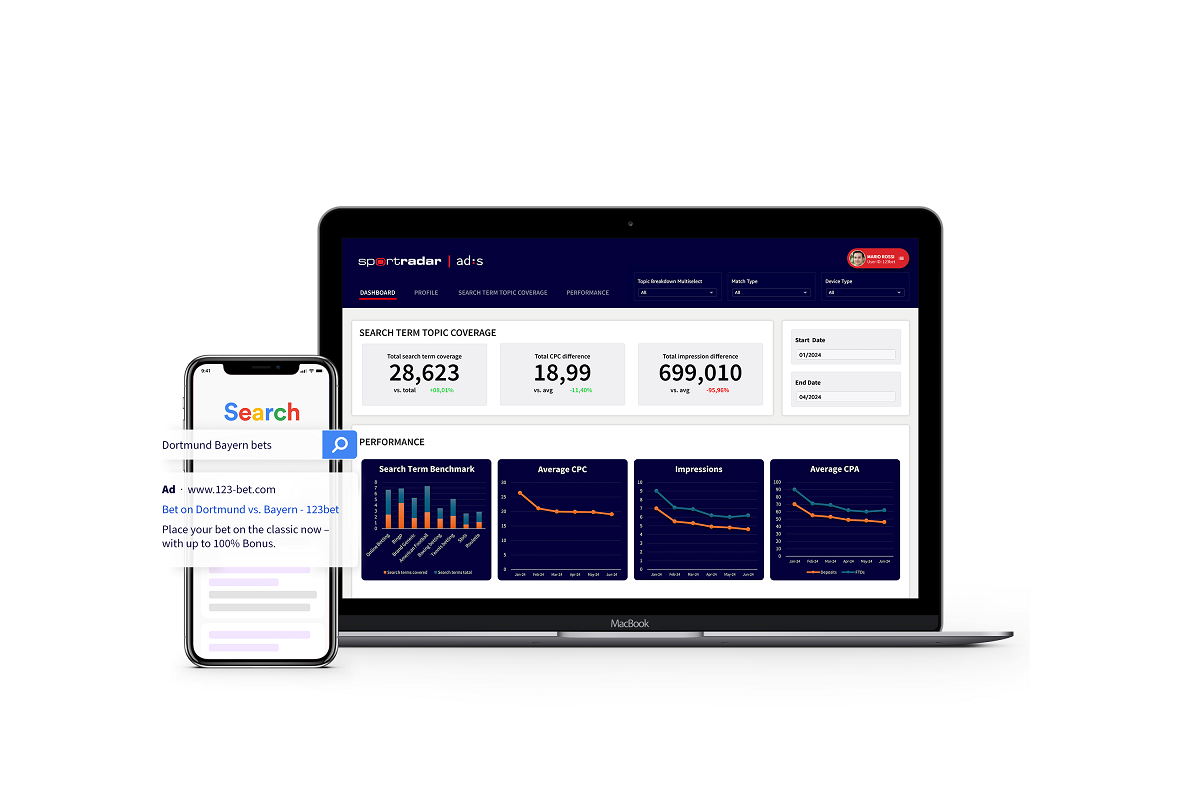 Sportradar Launches Paid Search to Boost Operators' Customer Acquisition Efforts