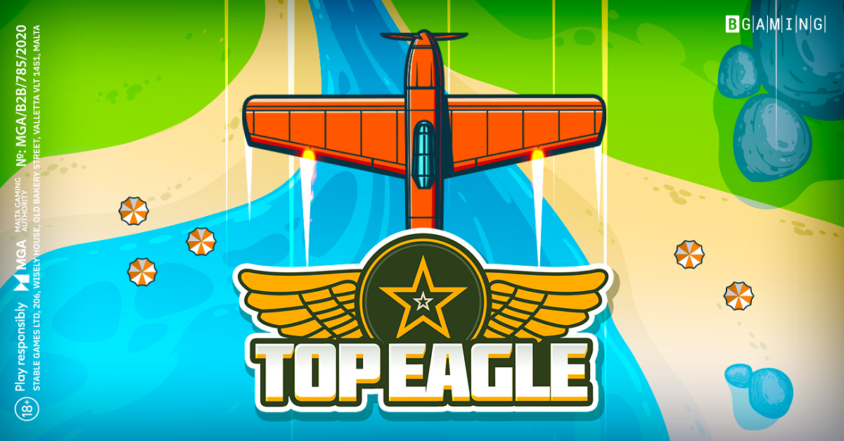 BGaming introduces first bird's eye view crash game Top Eagle