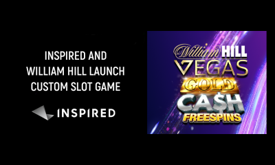 INSPIRED AND WILLIAM HILL LAUNCH CUSTOM SLOT GAME – WILLIAM HILL VEGAS GOLD CASH FREESPINS