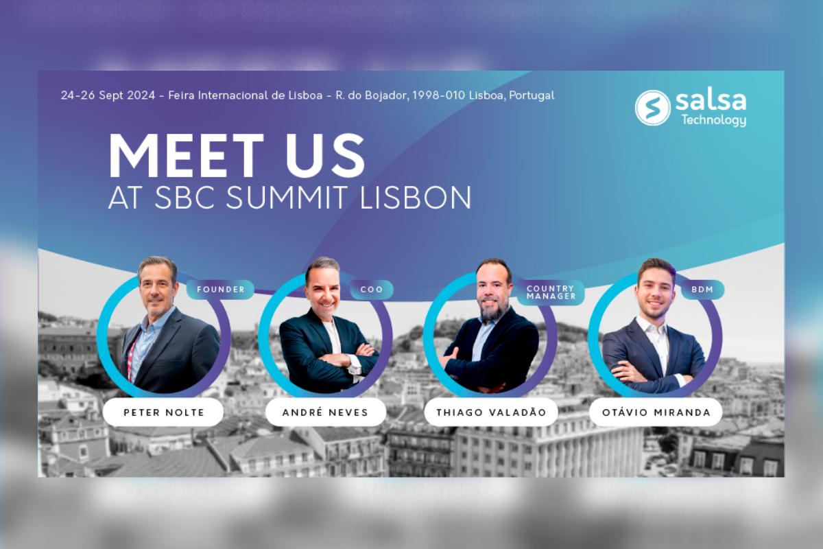 Salsa brings its award-winning tech solutions for Latam’s regulated markets to SBC Summit Lisbon